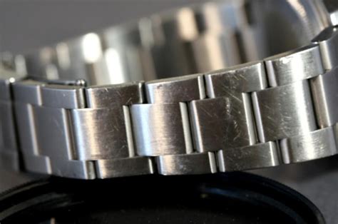 rolex kratzer entfernen